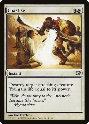 Chastise (9ED-09★) - Ninth Edition Foil