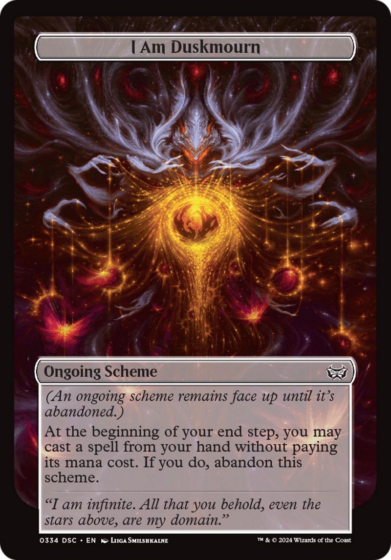 I Am Duskmourn (Full Art) (A:DSC-334)  - Duskmourn: House of Horror Commander