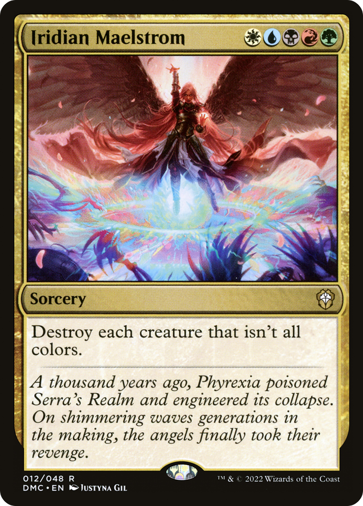 Iridian Maelstrom (DMC-012)  - Dominaria United Commander