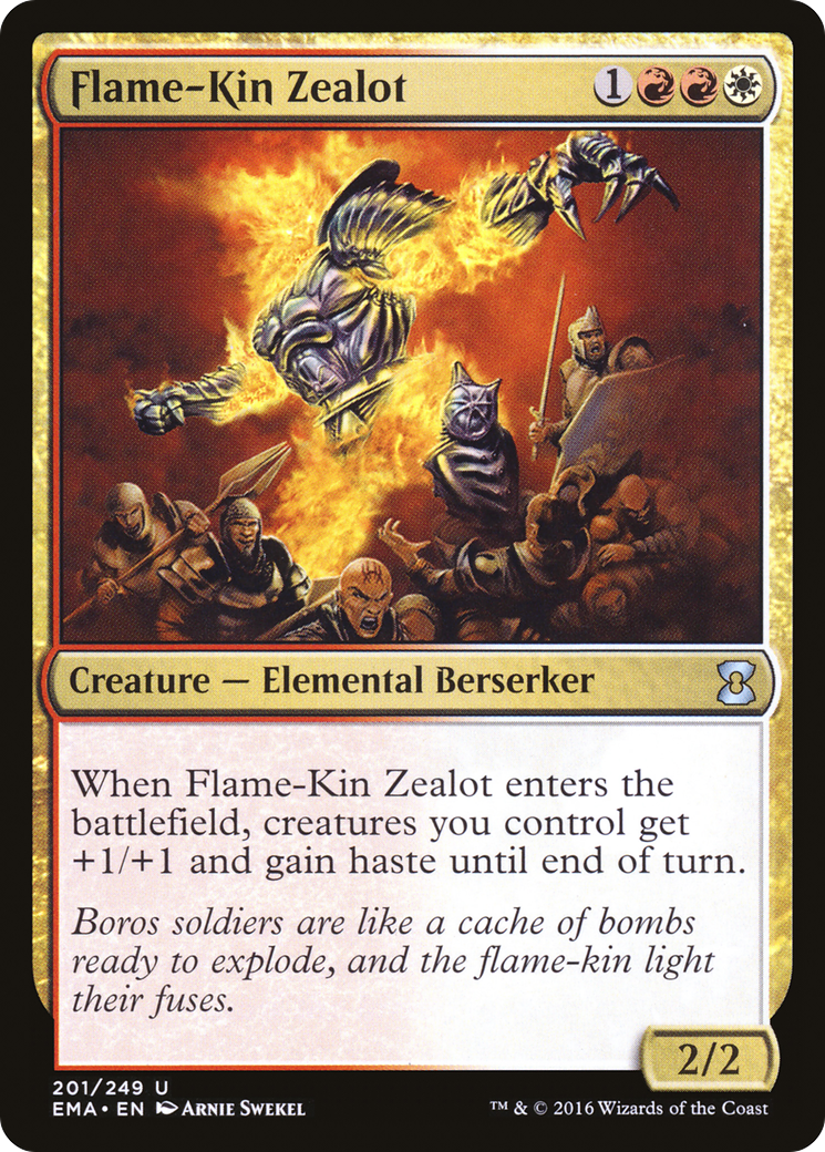 Flame-Kin Zealot (EMA-201)  - Eternal Masters