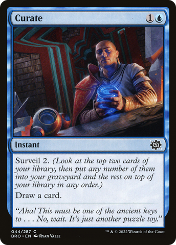Curate (BRO-044)  - The Brothers' War