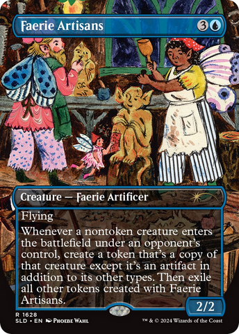 Faerie Artisans (SLD-1628)  - Secret Lair Drop (Borderless)