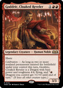Goddric, Cloaked Reveler (WOE-132)  - Wilds of Eldraine
