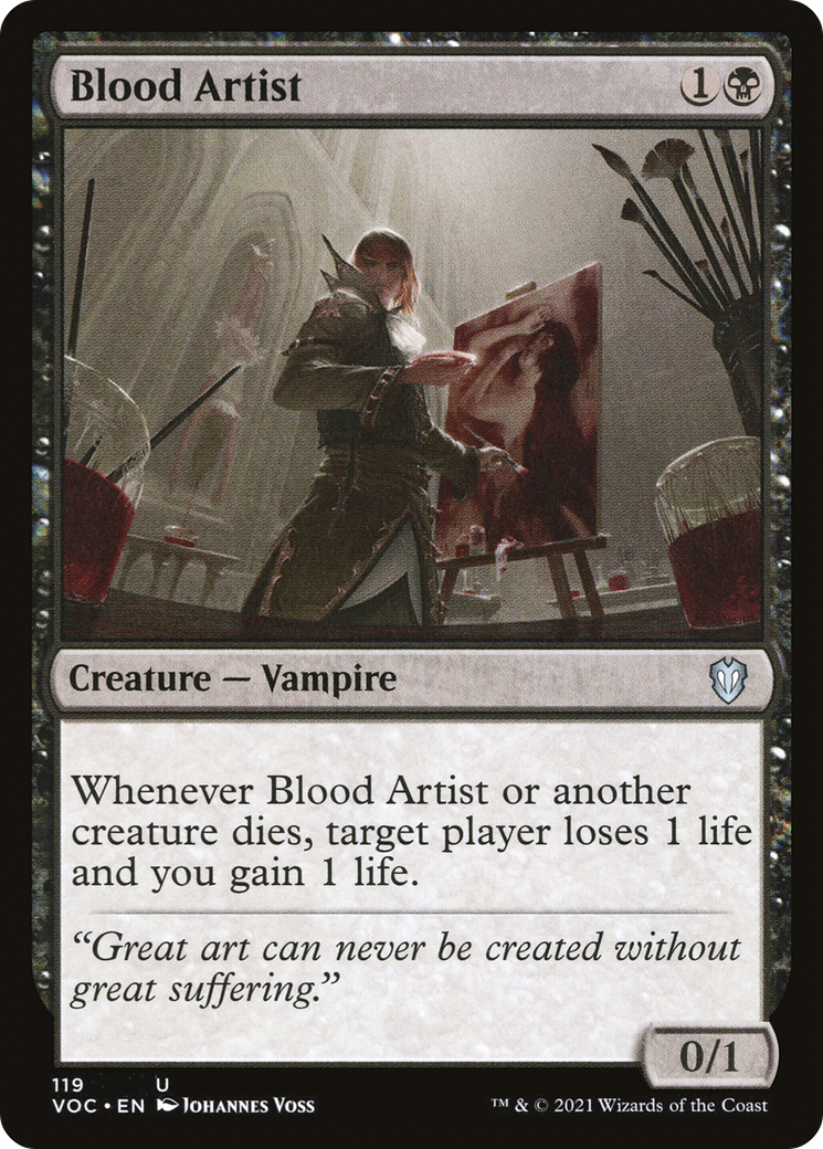 Blood Artist (VOC-119)  - Crimson Vow Commander