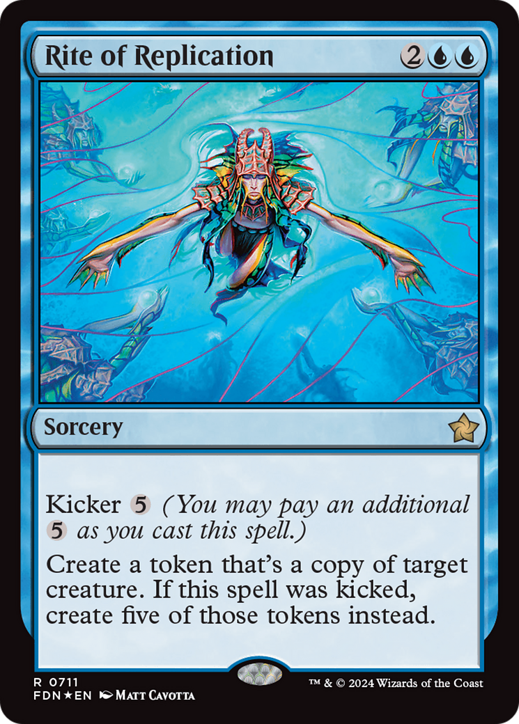 Rite of Replication (FDN-711)  Foil - Foundations