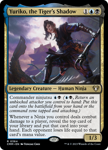 Yuriko, the Tiger's Shadow (CMM-364)  - Commander Masters