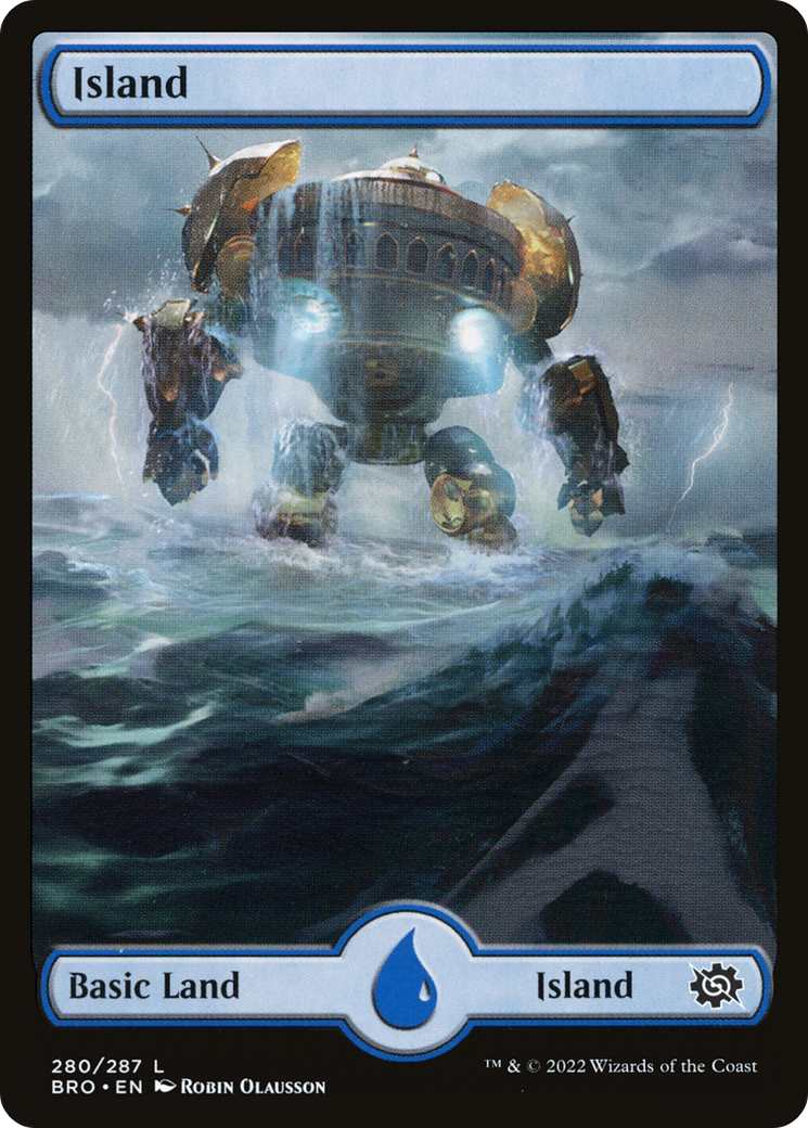 Island (280) - Full Art (BRO-280)  - The Brothers' War