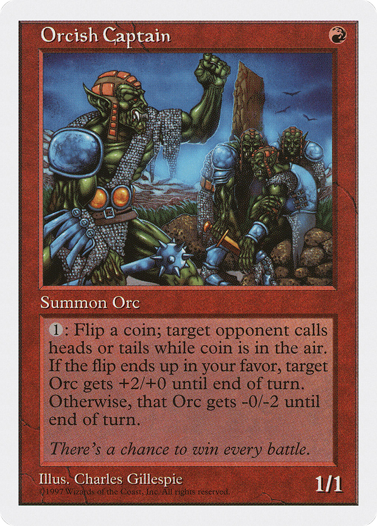Orcish Captain (5ED-)  - Fifth Edition