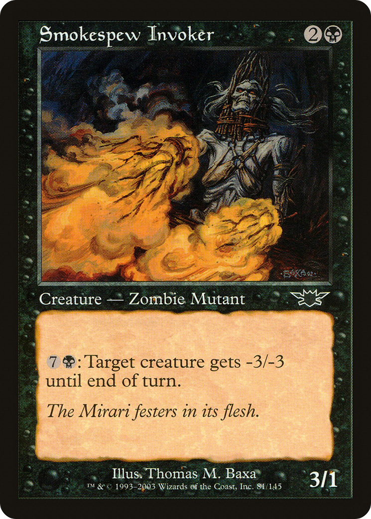 Smokespew Invoker (LGN-081)  - Legions