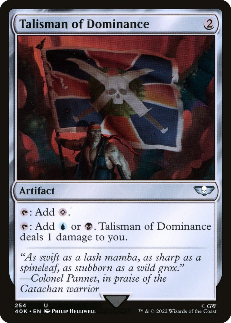 Talisman of Dominance (254) (40K-254)  - Warhammer 40,000 Commander