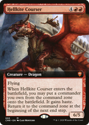 Hellkite Courser (Extended Art) (CMR-666)  - Commander Legends: (Extended Art)