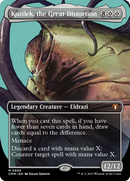 Kozilek, the Great Distortion (Borderless) (CMM-668)  Foil - Commander Masters
