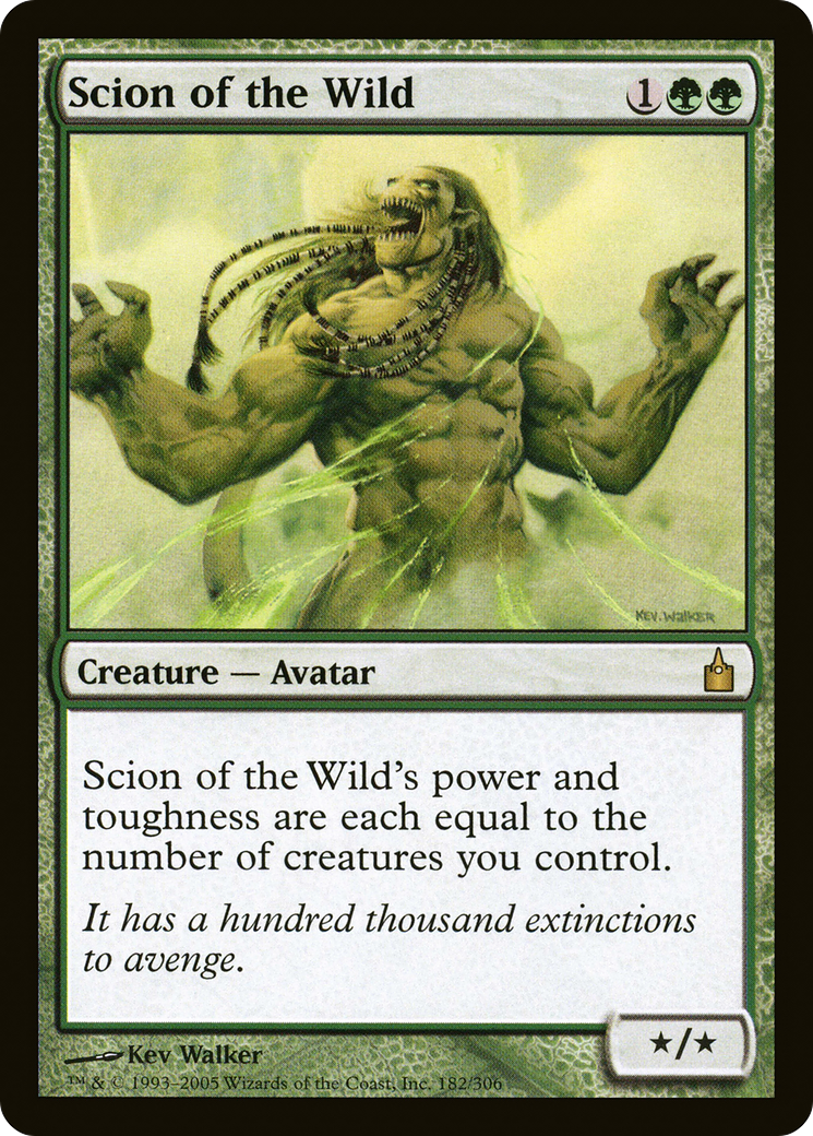 Scion of the Wild (RAV-182)  - Ravnica: City of Guilds