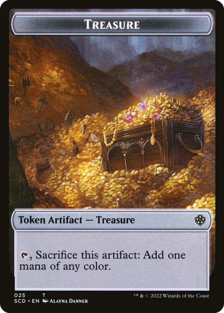 Treasure (TSCD-025)  - Starter Commander Deck Tokens
