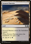 Scoured Barrens (M21-250)  Foil - Core Set 2021