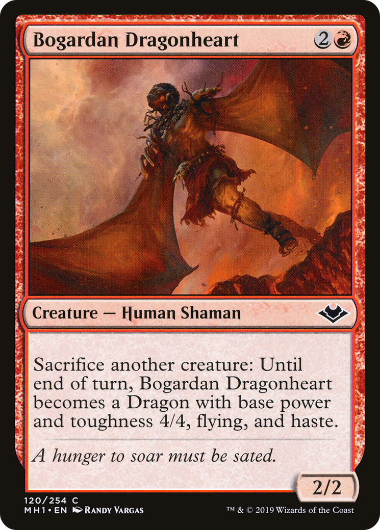 Bogardan Dragonheart (MH1-120)  Foil - Modern Horizons