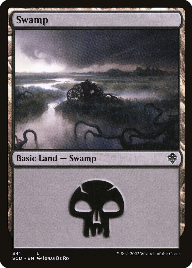 Swamp (341) (SCD-341)  - Starter Commander Decks