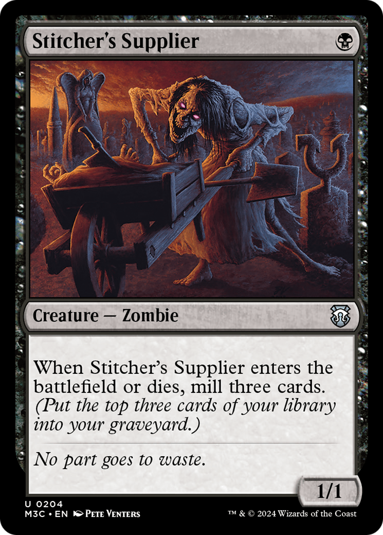 Stitcher's Supplier (M3C-204)  - Modern Horizons 3 Commander