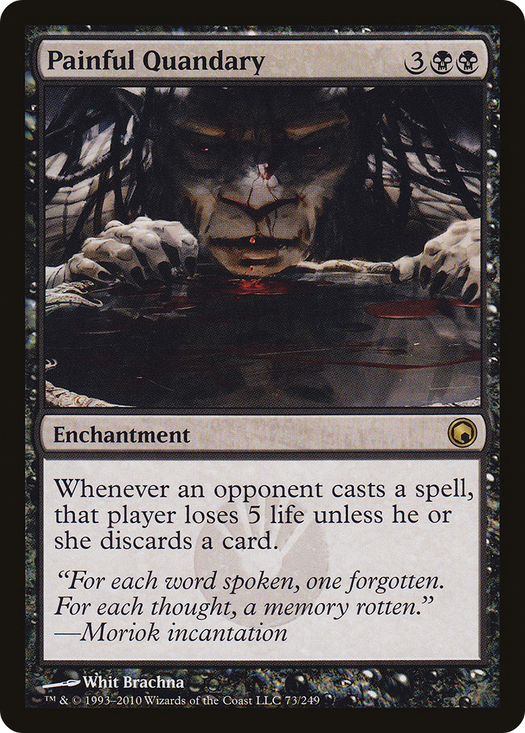 Painful Quandary (SOM-073)  Foil - Scars of Mirrodin