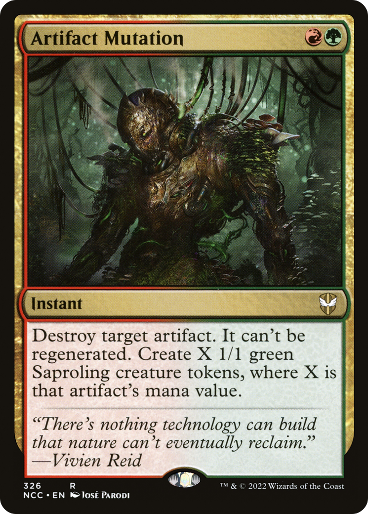 Artifact Mutation (NCC-326)  - New Capenna Commander