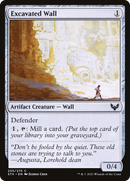 Excavated Wall (STX-255)  Foil - Strixhaven: School of Mages