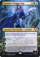 Kasmina, Enigma Sage (Borderless) (STX-279)  Foil - Strixhaven: School of Mages