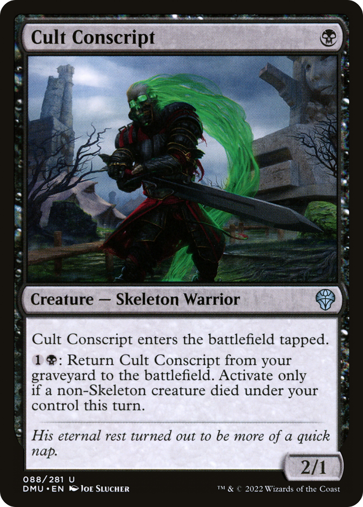 Cult Conscript (DMU-088)  Foil - Dominaria United