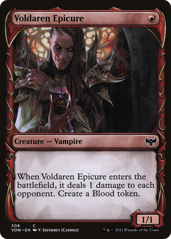Voldaren Epicure (Showcase) (VOW-308)  - Innistrad: Crimson Vow: (Showcase)