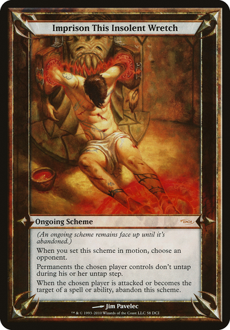 Imprison This Insolent Wretch (WPN & Gateway) (OVER-058)  - DCI Promos