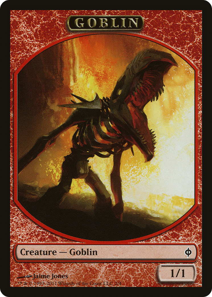Goblin Token (NPH-002)  - New Phyrexia Tokens