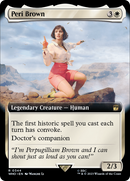 Peri Brown (Extended Art) (WHO-344)  Foil - Doctor Who: (Extended Art)
