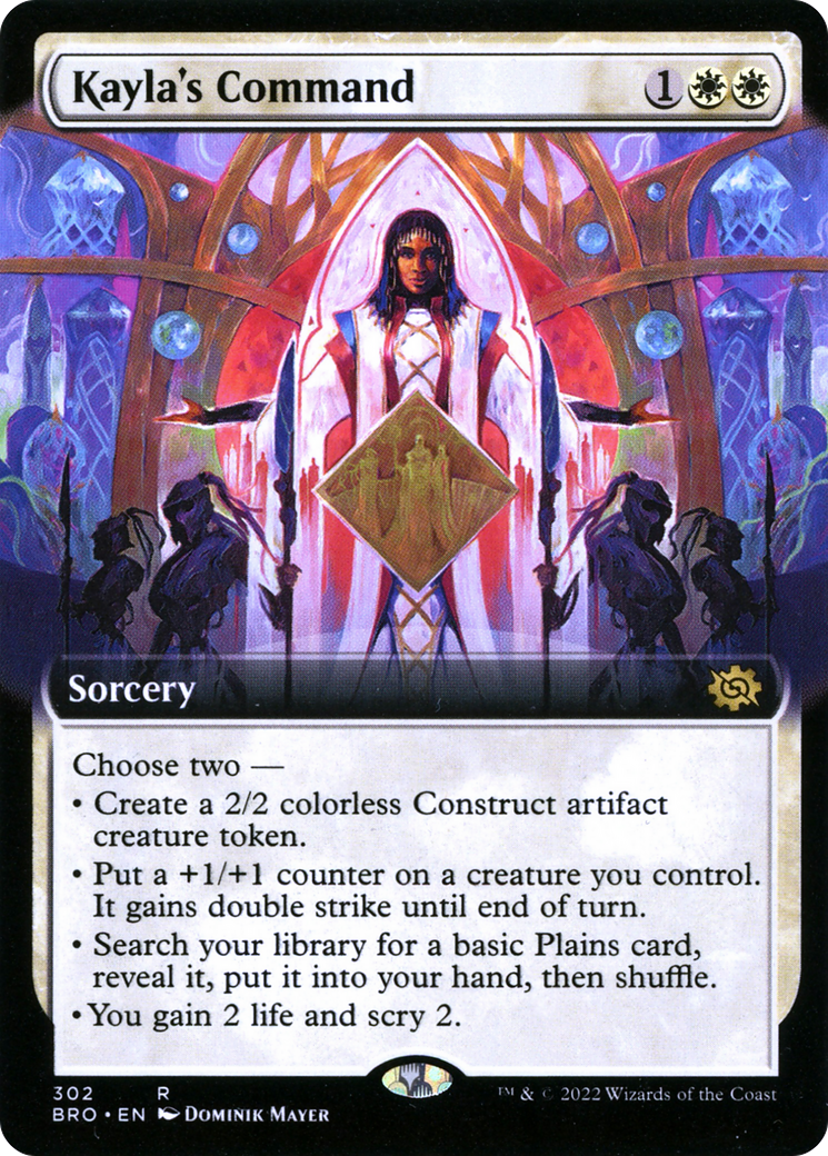 Kayla's Command (Extended Art) (BRO-302)  - The Brothers' War: (Extended Art)