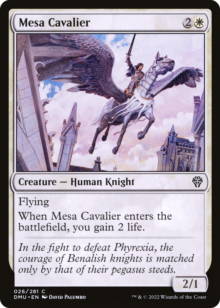 Mesa Cavalier (DMU-026)  - Dominaria United