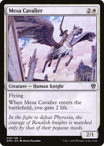 Mesa Cavalier (DMU-026)  - Dominaria United