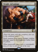 Weight Advantage (CN2-012)  Foil - Conspiracy: Take the Crown: (draft)