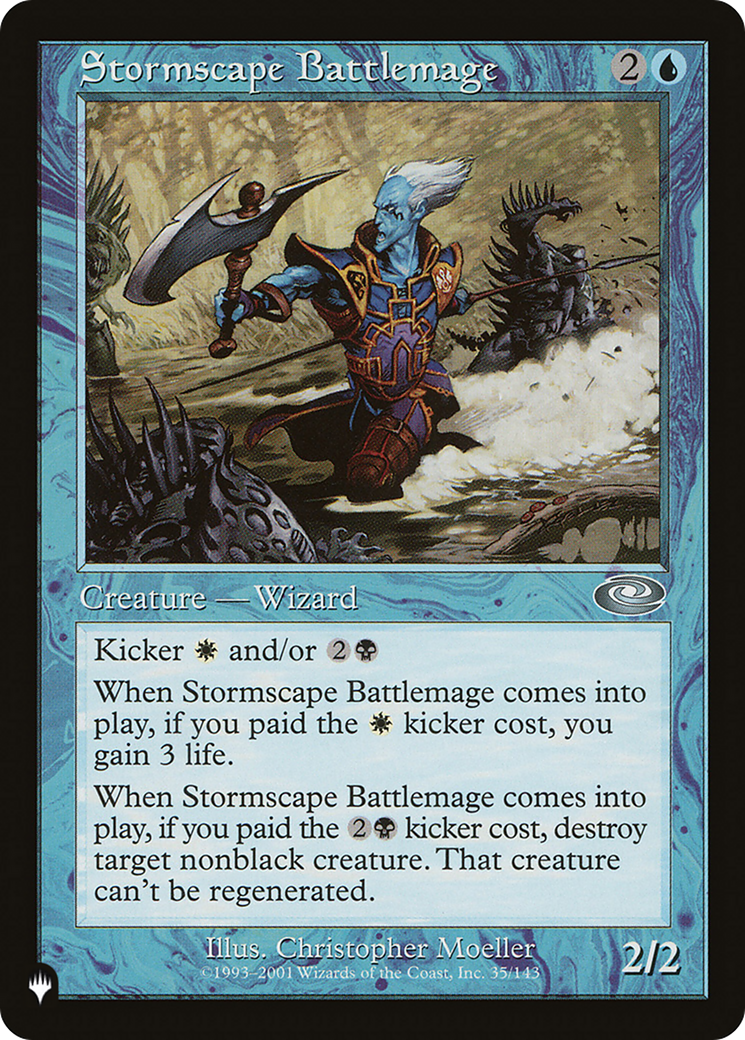 Stormscape Battlemage (LIST-PLS-35)  - The List