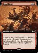 Food Fight (Extended Art) (WOE-346)  - Wilds of Eldraine: (Extended Art)