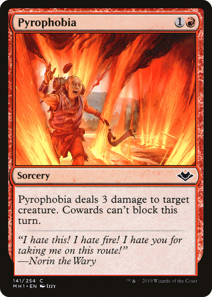 Pyrophobia (MH1-141)  Foil - Modern Horizons