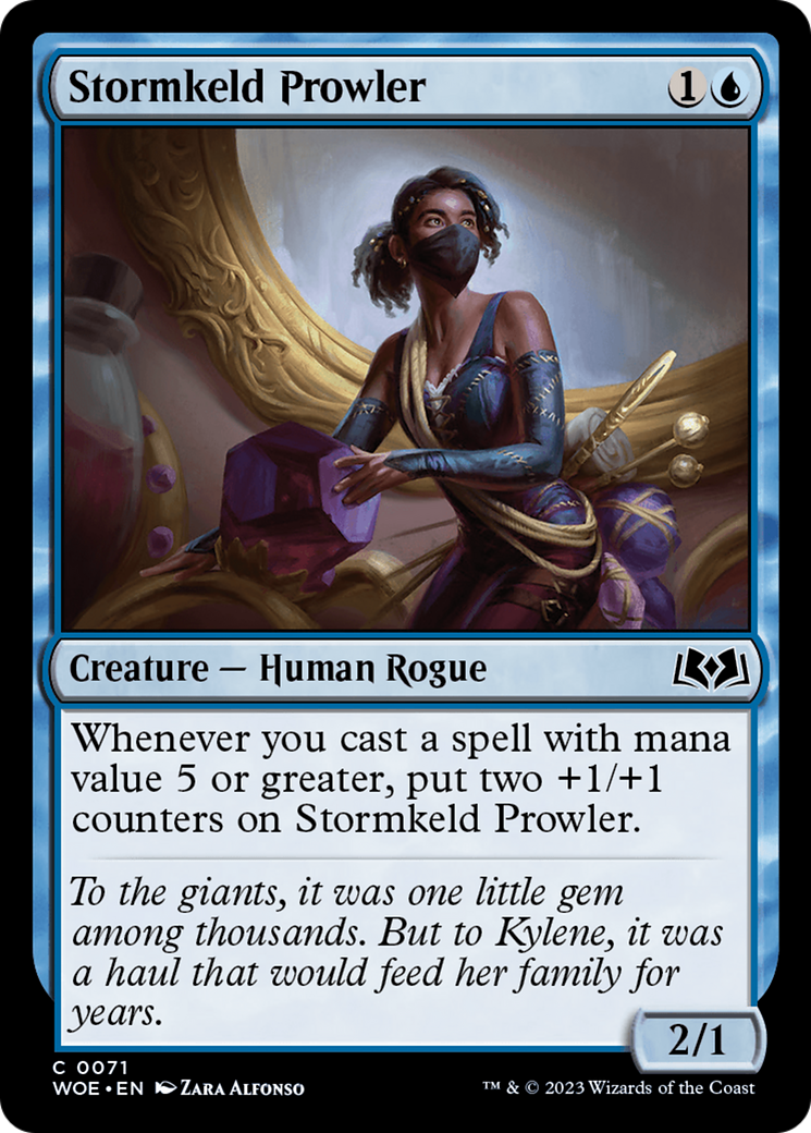 Stormkeld Prowler (WOE-071)  Foil - Wilds of Eldraine