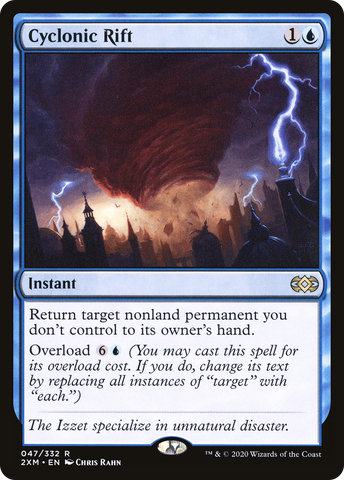 Cyclonic Rift (2XM-047)  Foil - Double Masters