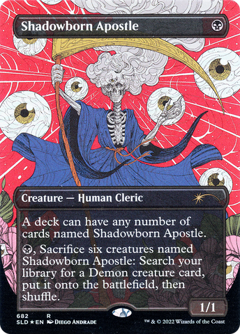 Shadowborn Apostle (682) (SLD-682)  Foil - Secret Lair Drop (Borderless)