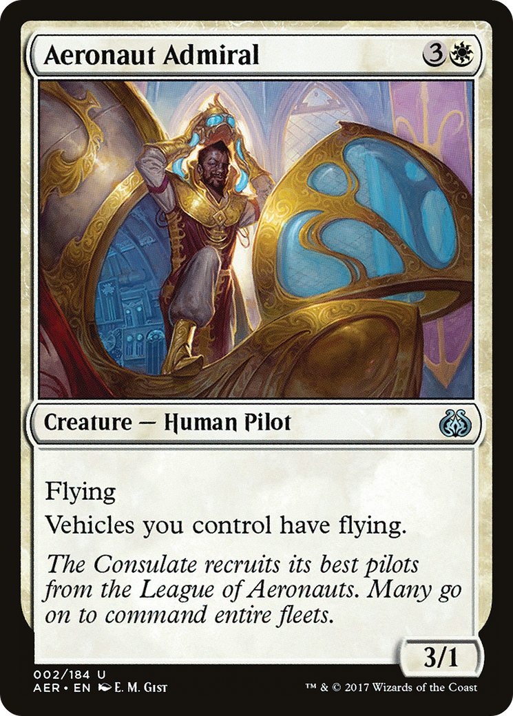 Aeronaut Admiral (AER-002)  - Aether Revolt