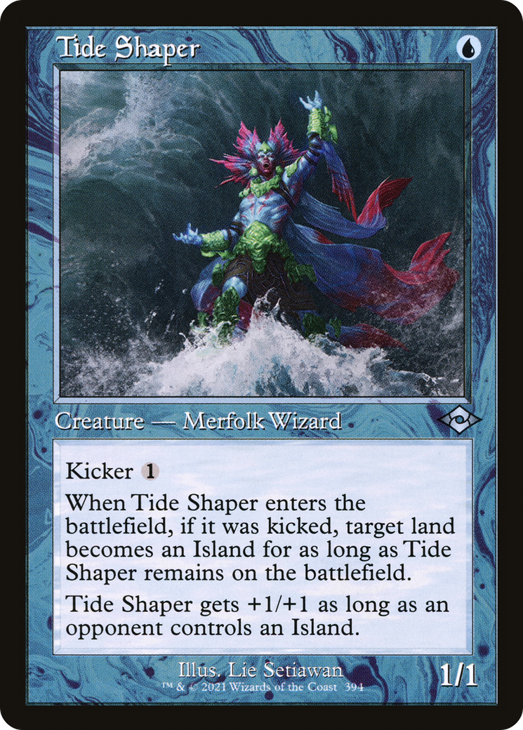 Tide Shaper (Retro Frame) (MH2-394) - Modern Horizons 2 Etched Foil