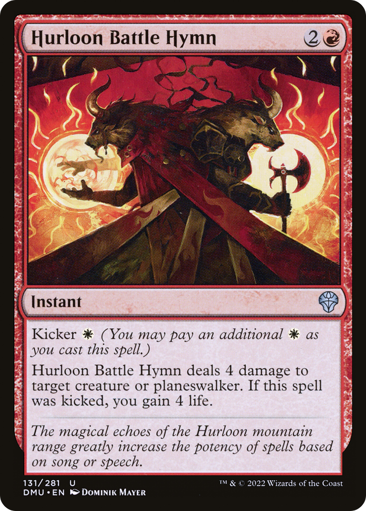 Hurloon Battle Hymn (DMU-131)  Foil - Dominaria United