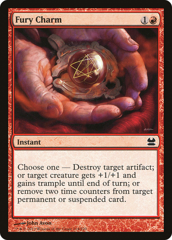 Fury Charm (MMA-114)  Foil - Modern Masters