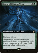 Curse of Clinging Webs (Extended Art) (MIC-063)  - Midnight Hunt Commander: (Extended Art)