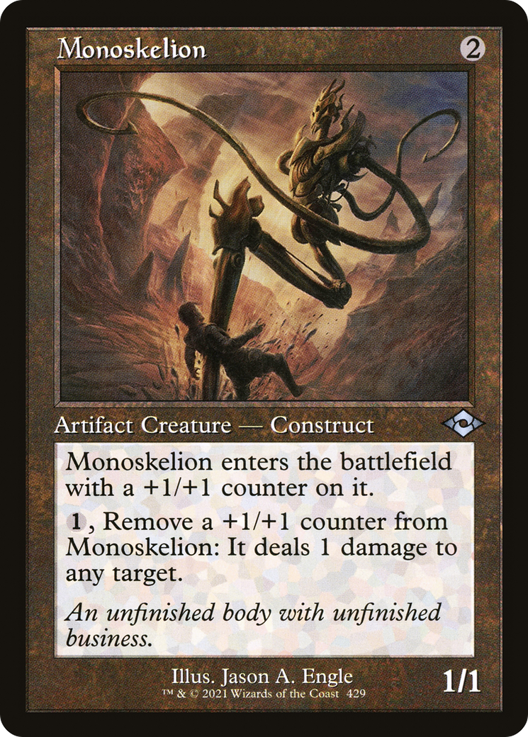 Monoskelion (Retro Frame) (MH2-429)  Foil - Modern Horizons 2