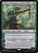 Vivien, Champion of the Wilds (WAR-180)  Foil - War of the Spark