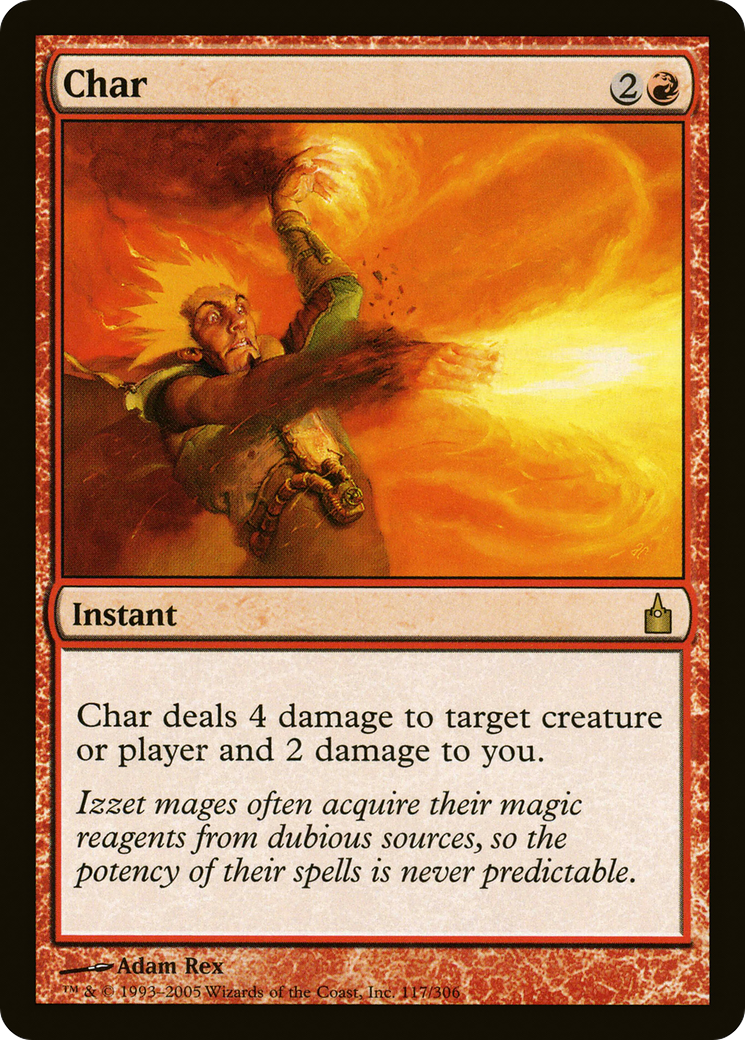 Char (RAV-117)  Foil - Ravnica: City of Guilds
