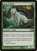 Sacred Wolf (M12-194)  Foil - Magic 2012